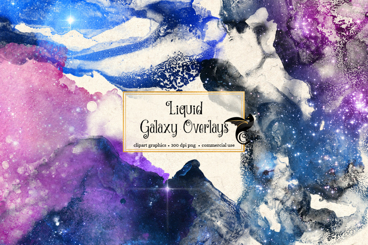 Liquid Galaxy Overlays, a Texture Graphic by Digital Curio (Photo 2 of 3)