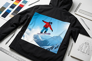 Snowboarder Mountain Air Stock Photo, a Sports & Recreation Photo by Aura Canyon HQ (Thumbnail 8 of 9)