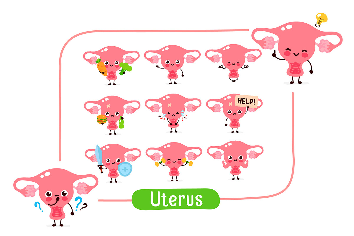 Cute human organs set, a Food Illustration by Slavko Kahovsky (Photo 7 of 9)