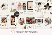 Kids Instagram Post & Stories Canva, a Social Media Template by Yaaas Design (Thumbnail 9 of 16)
