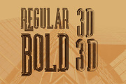 Ultra - Modern Font, a Font by MIIM (Thumbnail 2 of 5)