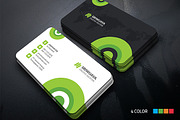 Circle Business Card, a Business Card Template by InfinityArt (Thumbnail 1 of 4)