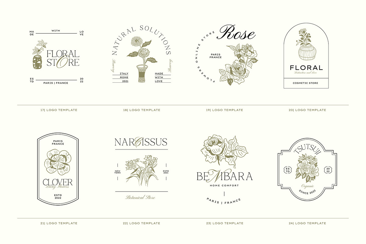 Flowers Room | Logo Creator, a Branding & Logo Template by Leleka.Store (Photo 8 of 20)