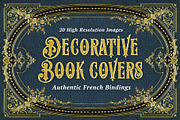 20 Decorative Book Covers, an Object Graphic by Sick Optix (Thumbnail 1 of 5)