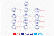 Merry Christmas Jolliest Bunch Svg, a Pattern Graphic by Lasercutiny (Thumbnail 2 of 2)