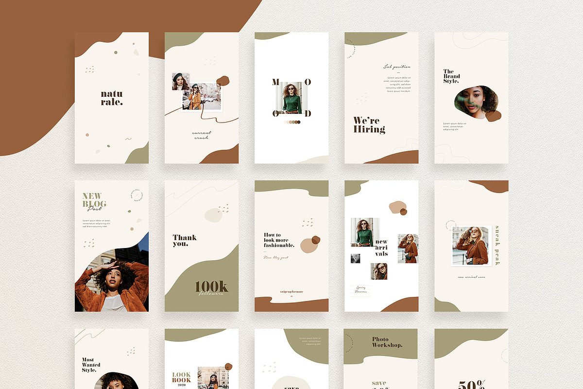 Naturalè - Instagram Stories & Post, a Social Media Template by Vynetta (Photo 15 of 15)