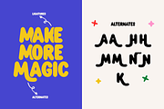 Make Groovy - Retro Bubble Font, a Handwritten Font by SaktiAvellin (Thumbnail 6 of 8)