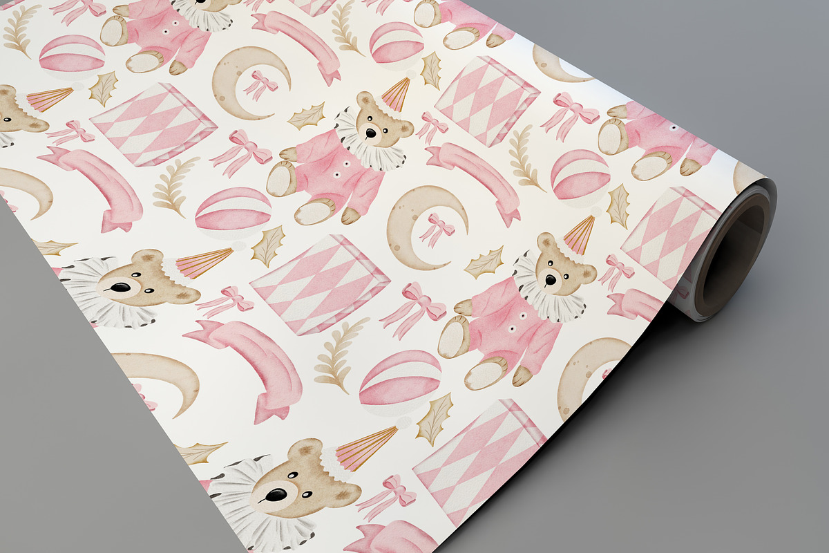 Candy Christmas Nursery Collection, a Decorative Illustration by Pati Paints (Photo 12 of 13)