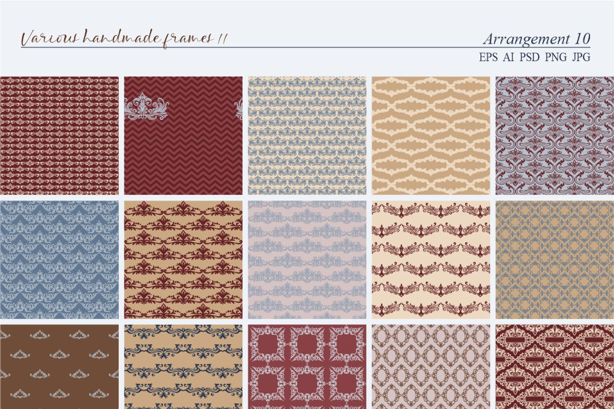 Various Handmade Frames II, a Pattern Graphic by Collection by VY (Photo 8 of 8)