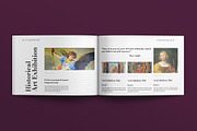 Art Gallery Exhibition Catalog, a Brochure Template by E-Type (Thumbnail 6 of 8)