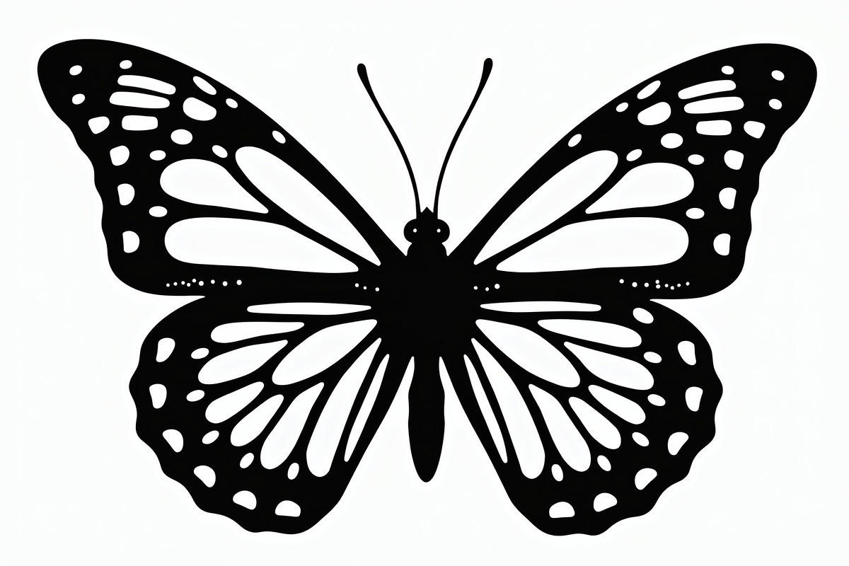 Delicate Butterfly Laser Cut Design, an Icon by hafijul (Photo 7 of 13)