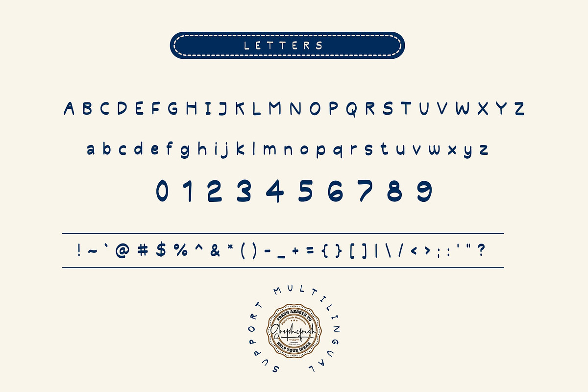 Oradel - The Handmade Vintage Sans, a Sans Serif Font by Graphicfresh (Photo 4 of 7)