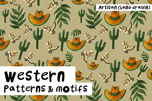 Western Y'all Yeehaw Patterns