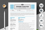 Stylish Resume and CV Templates, a Resume Template by ResumeInventor (Thumbnail 1 of 6)