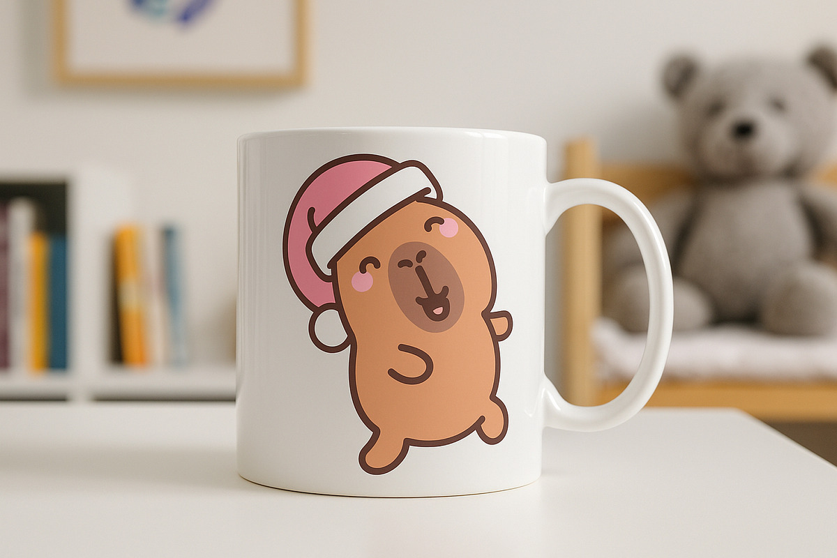 Capybara Hat Costume Clipart Set, an Animal Illustration by Palau (Photo 2 of 10)