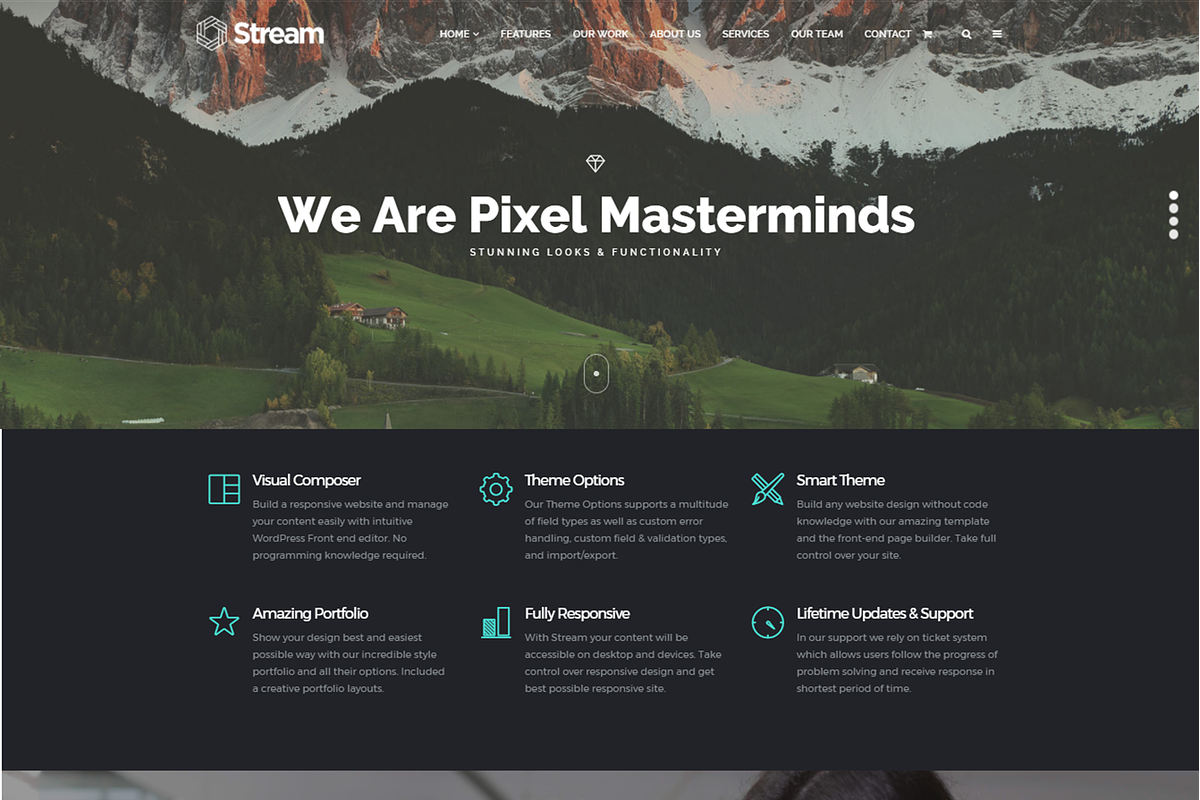 44 Premium WordPress Themes Bundle, a WordPress Template by Visualmodo (Photo 38 of 45)