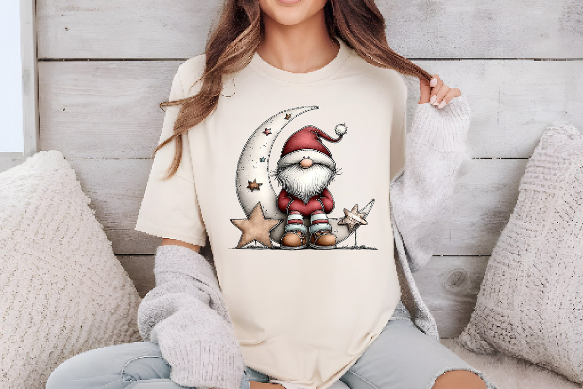 Whimsical Christmas Santa Clipart, an Illustration by Dream Creation (Photo 7 of 7)
