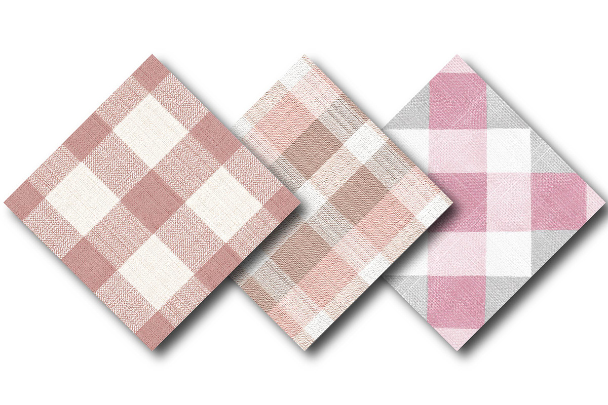 Baby Girl Plaid Pattern Design, a Texture Illustration by DreamPrint404 (Photo 4 of 4)