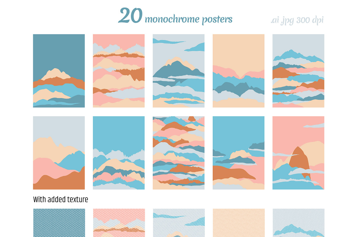 Abstract Japanese Landscape Creator, an Object Graphic by Julie&Taily (Photo 14 of 23)