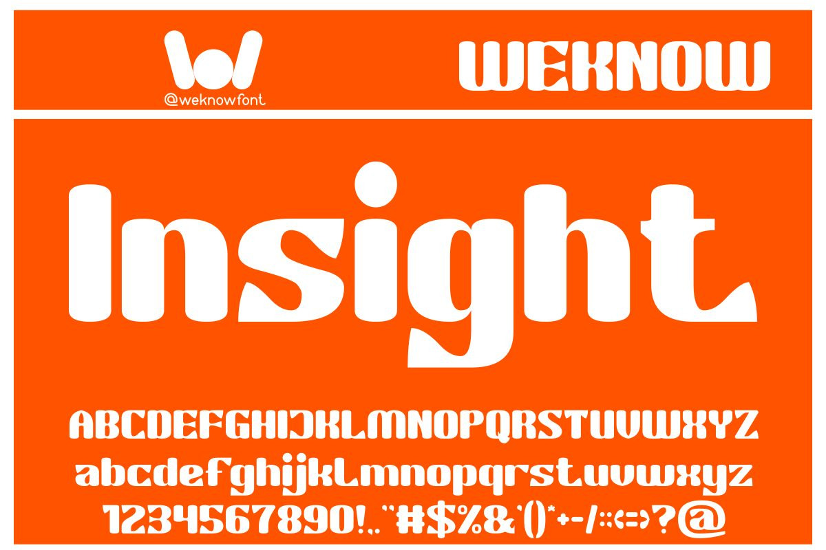 Fresh Idea font, a Font by weknow (Photo 5 of 8)