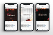 Christmas Banner with lights garland, a Social Media Template by Leo Edition (Thumbnail 2 of 4)