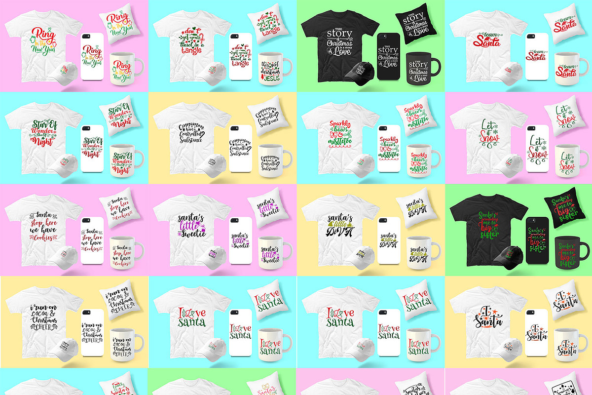 400 Christmas tshirt Design, svg, dx, a Templates & Theme by designvillage (Photo 3 of 5)