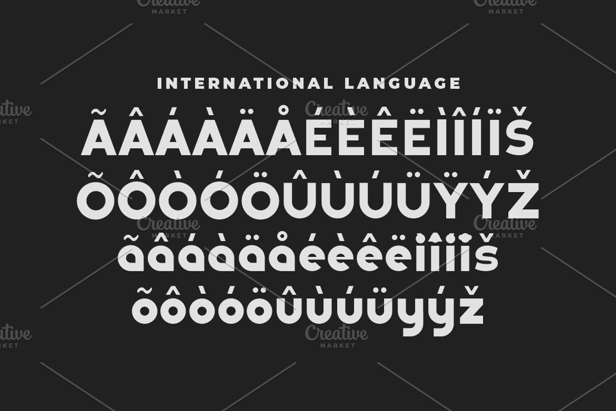 Bodda Creative Sans Font Family, a Sans Serif Font by Artiveko (Photo 3 of 10)