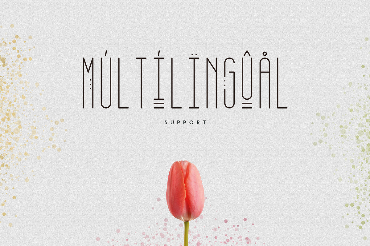 [Spring Vibes] April Display Font, a Sans Serif Font by VP Fonts (Photo 5 of 11)