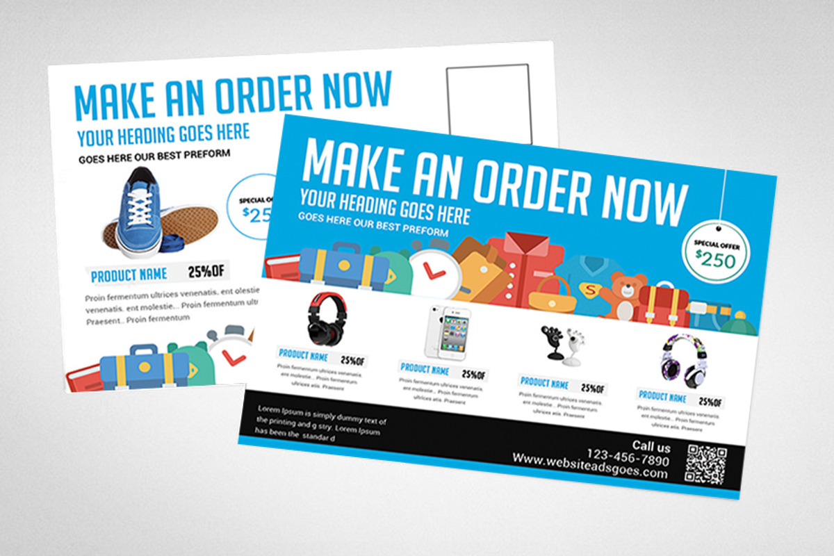 Product Postcard, a Card Template by AfzaalGraphics (Photo 2 of 4)