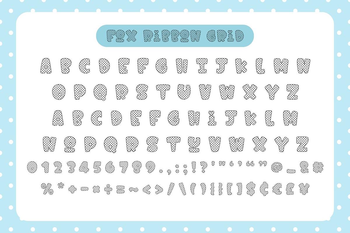 Fox Sewing 7 Fonts Style, a Handwritten Font by Fox7 By Rattana (Photo 8 of 13)