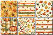 Autumn Scrapbook Paper, Fall Texture, a Texture Graphic by designcity5 (Thumbnail 3 of 5)
