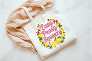 Preppy Lemon Summer Png, Lemon png, an Illustration by Watercolor design (Thumbnail 3 of 3)