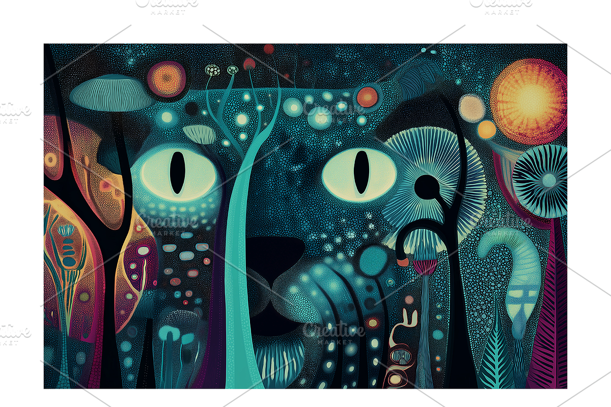 Enod. Enchanted Forest Animal Spirit, an Animal Illustration by milatovar (Photo 7 of 19)