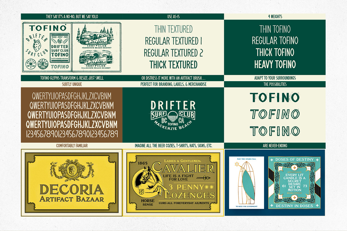 Season 2 Artifact Font Collection, a Sans Serif Font by Artifact Bazaar (Photo 6 of 9)