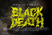 Illusion Seeker Metal Blackletter, a Blackletter Font by dansdesign (Thumbnail 7 of 12)