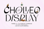 Cholleo Display, a Serif Font by Dora Typefoundry (Thumbnail 1 of 18)