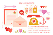 Forever Love Illustration Collection, a Decorative Illustration by hellojenrich (Thumbnail 2 of 8)