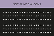 Social media icons set, an Icon by Lakhan1998 (Thumbnail 2 of 3)