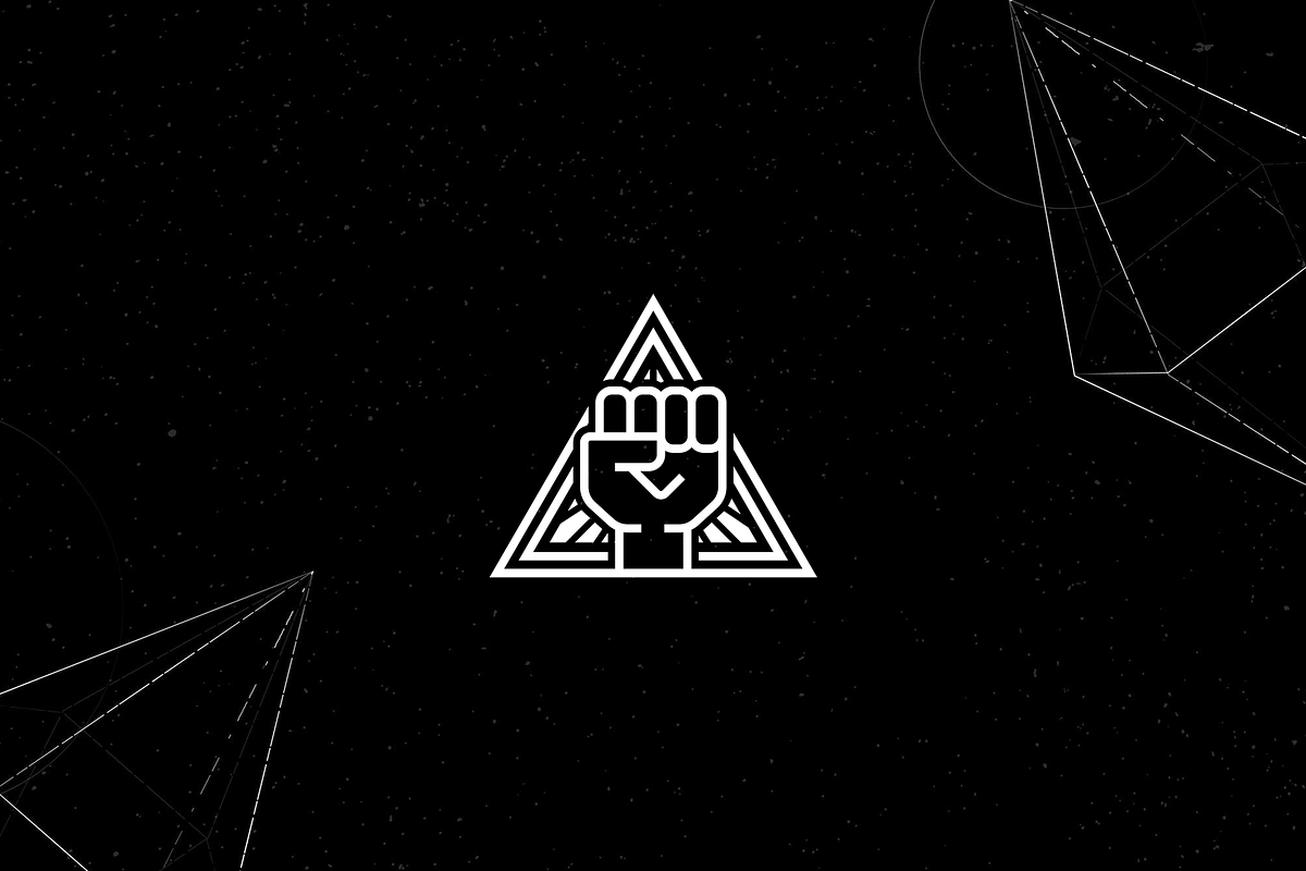 Geometric Triangle Hand Logo, a Branding & Logo Template by Luxury Logos (Photo 2 of 4)