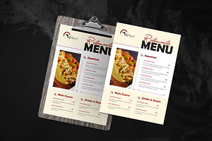 Restaurant food menu template, a Flyer Template by Tanmoy Topu