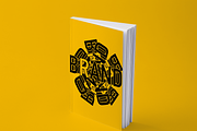 6 brand typography style poster art, a Poster Template by NJ Himel (Thumbnail 5 of 6)