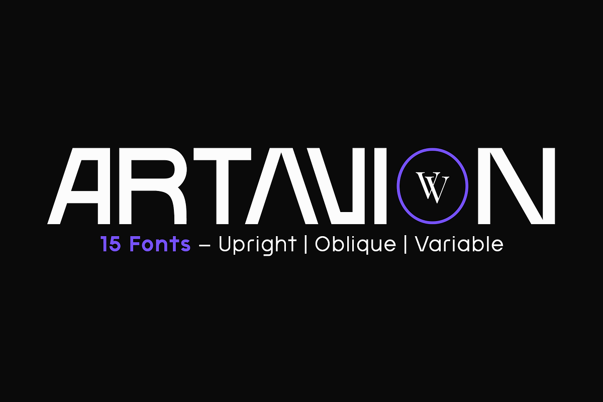 Artavion - Variable Sans Serif, a Sans Serif Font by Valentino Vergan (Photo 1 of 14)