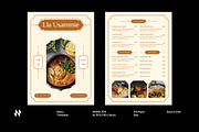 Arabian Restaurant Menu, a Stationery Template by Neermana (Thumbnail 1 of 4)