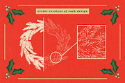 Holiday Design Kit + Script Font, a Texture Illustration by Dylan Roop Design Co. (Thumbnail 8 of 9)