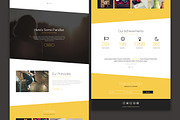 Skewed - Landing Page Template, a HTML Template by Medialoot (Thumbnail 3 of 4)