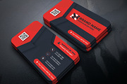 Sleek White Card Design, a Business Card Template by Mohammad Sarfaraz (Thumbnail 1 of 6)