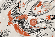 Thumbelina Folk Tale, a Pattern Graphic by Arie Clares (Thumbnail 2 of 9)