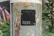 47 sticker mockup bundle vol 2, a Product Mockup by FoundImages (Thumbnail 34 of 50)