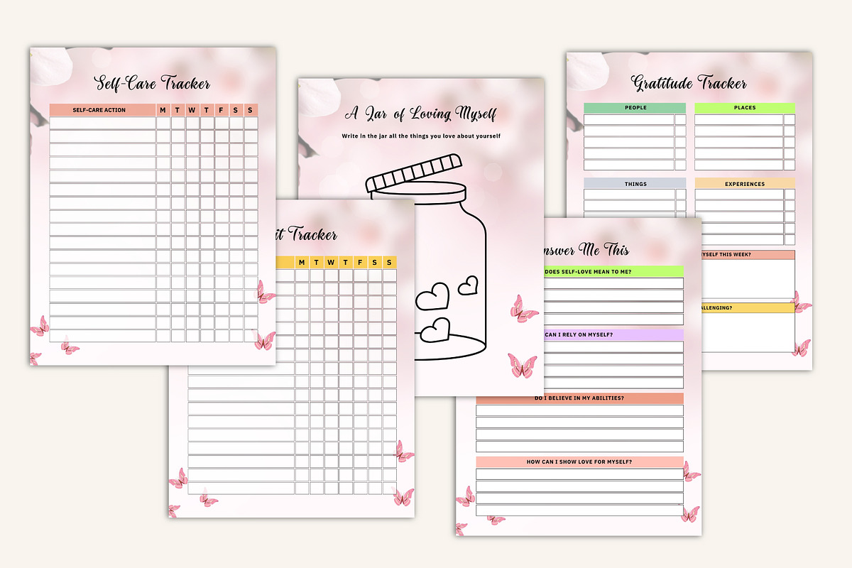 2026 Self-Love Building Workbook preview 6