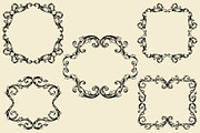 Borders and Frames Ornate Baroque, a Decorative Illustration by Samira (Thumbnail 4 of 7)